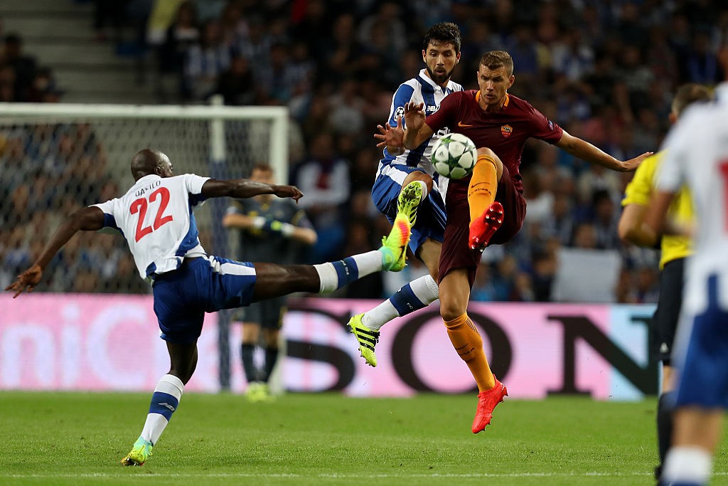 Porto_Roma dzeko
