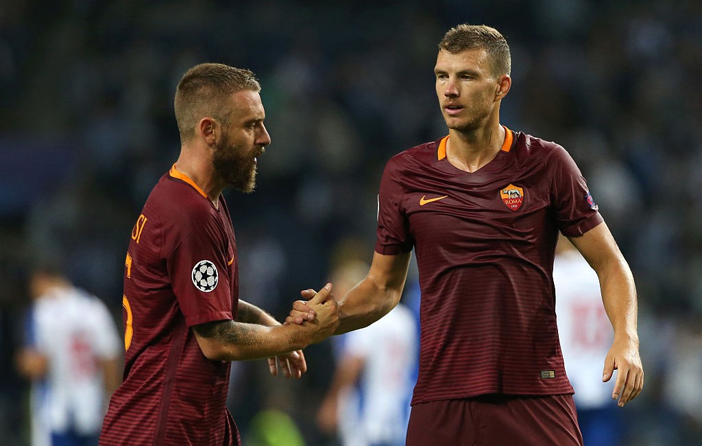 Porto_Roma dzeko de rossi