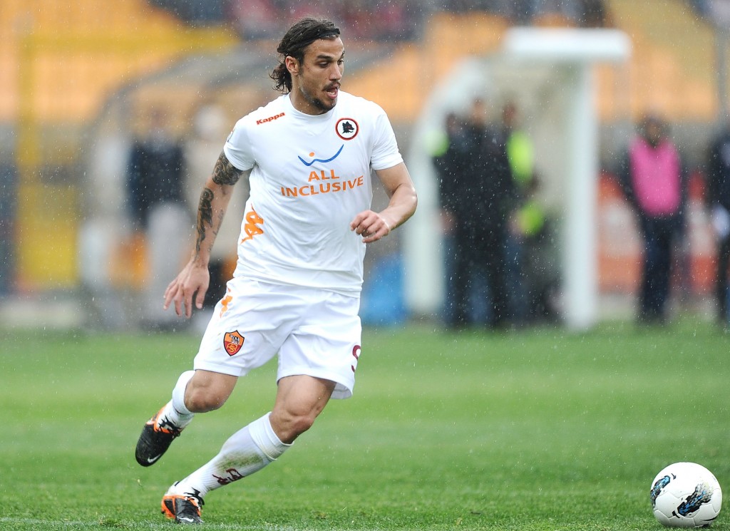 US Lecce v AS Roma osvaldo  - Serie A