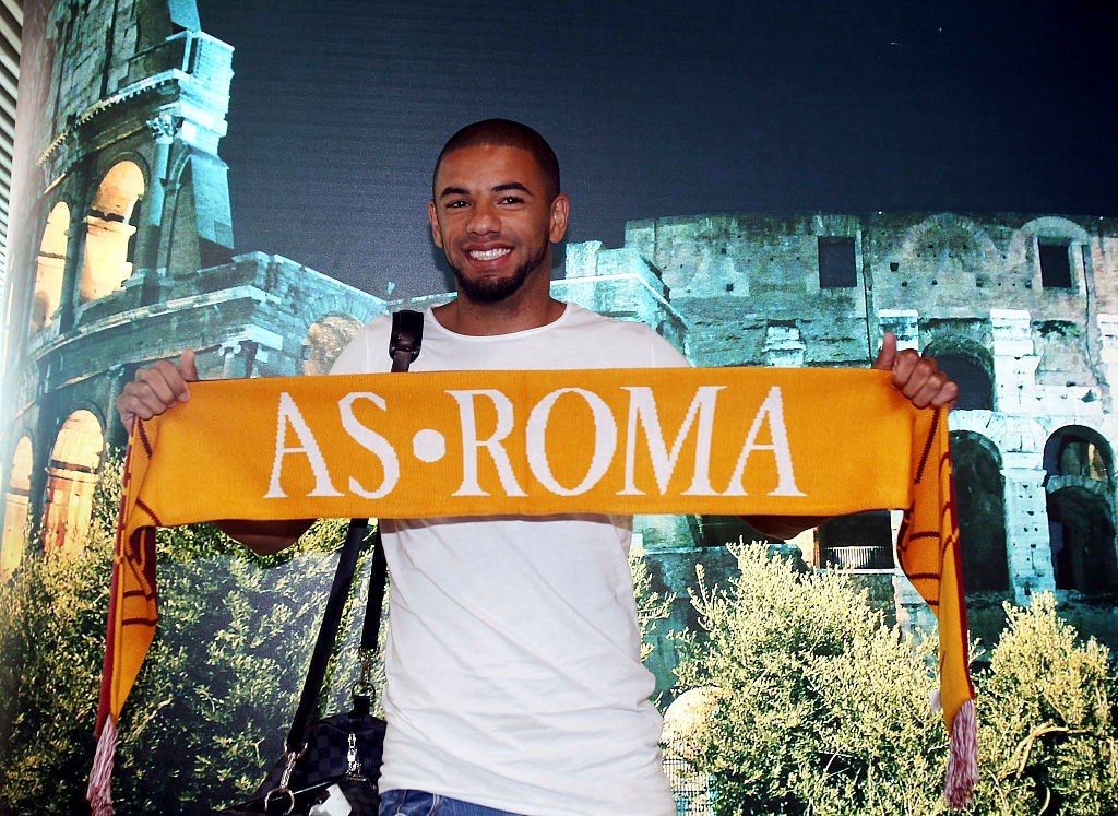 AS Roma New Signing Bruno Peres Arrives at Rome