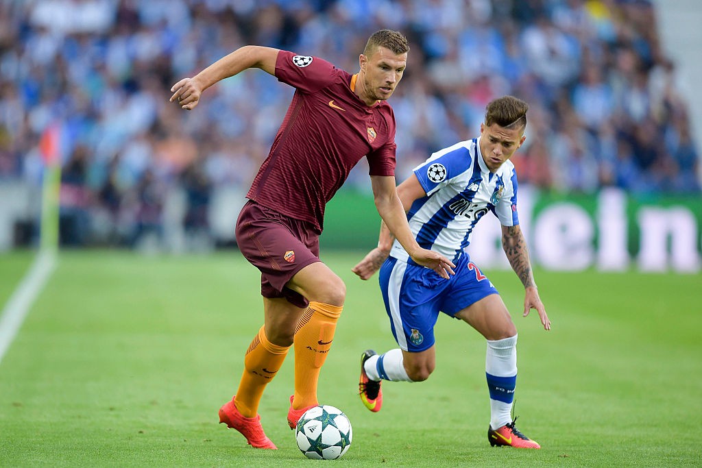 Porto_Roma Dzeko