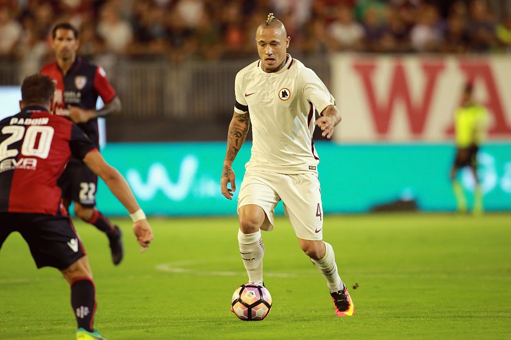 Cagliari Calcio v AS Roma nainggolan
