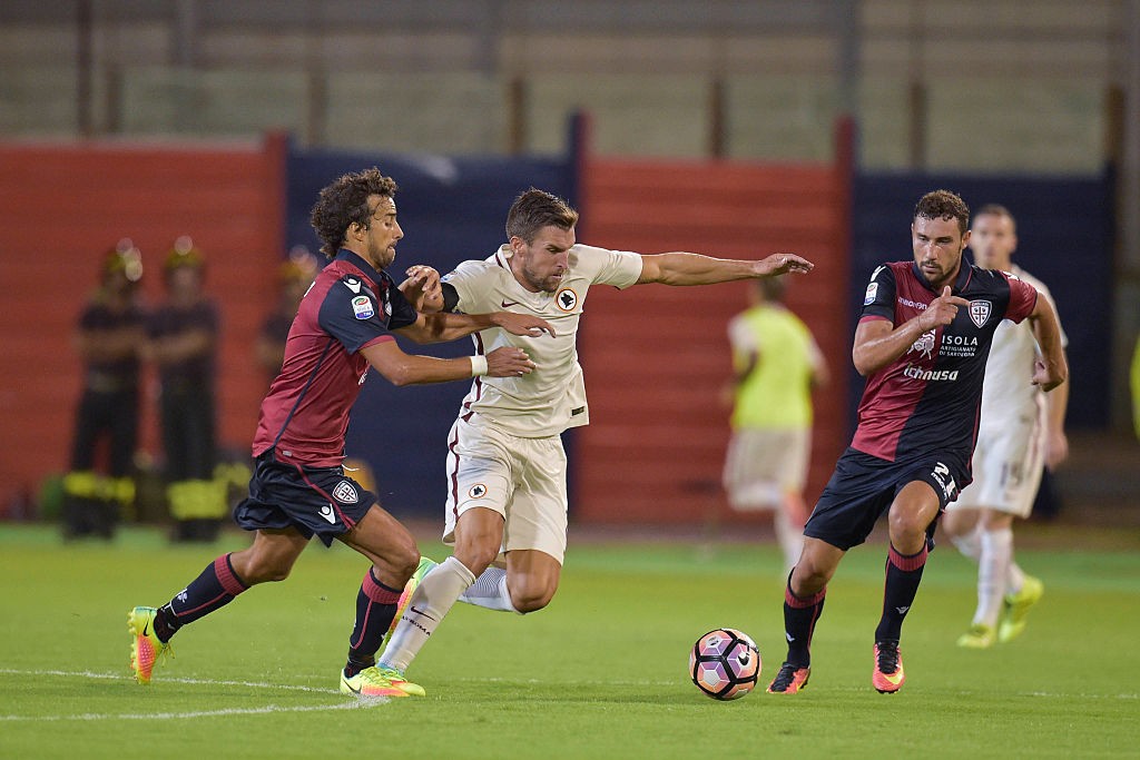 Cagliari Calcio v AS Roma strootman