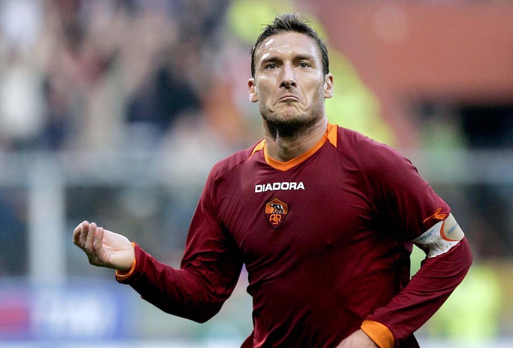 Sampdoria v Roma totti 2006