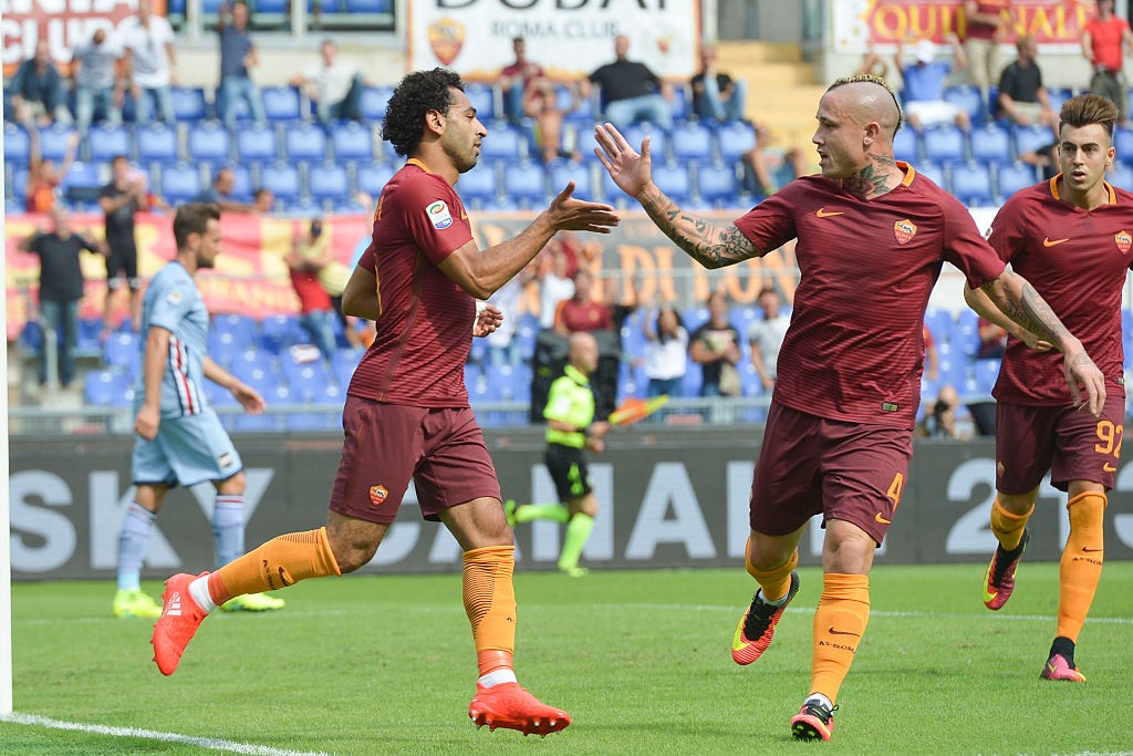 Roma_Sampdoria Salah Nainggolan