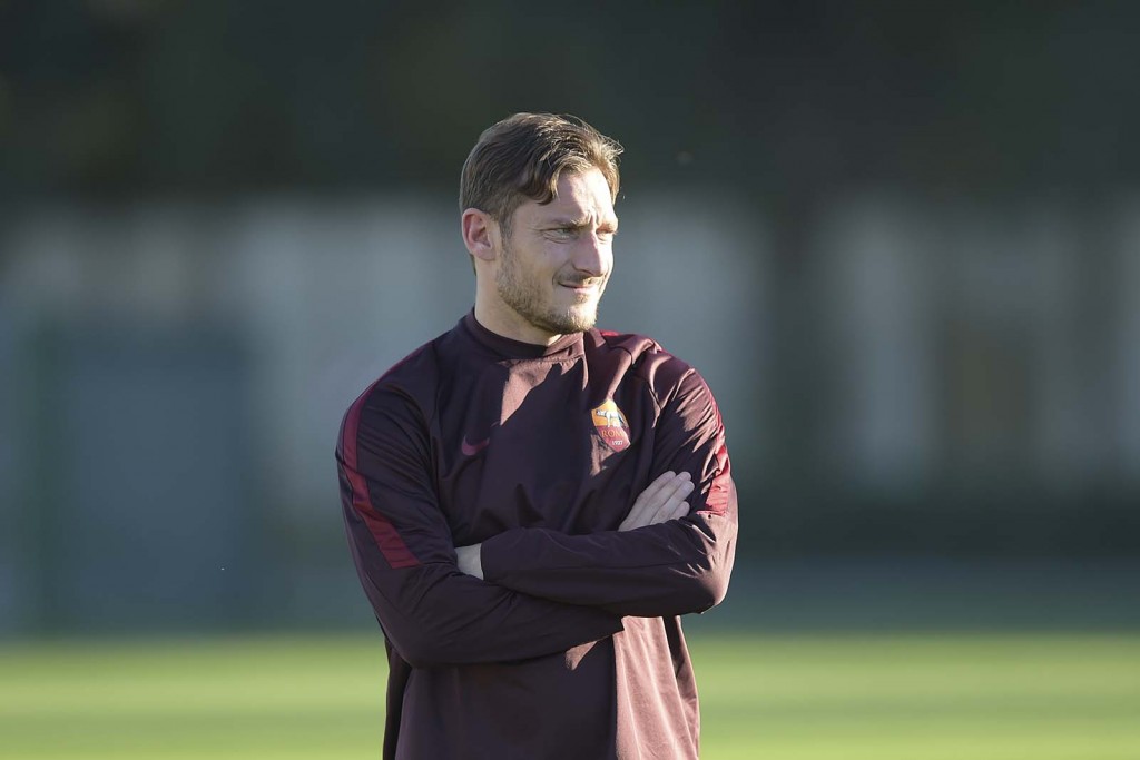 totti allenamento