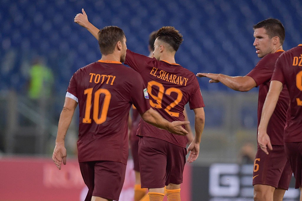 Roma_Crotone_22_09_2016 totti el shaarawy