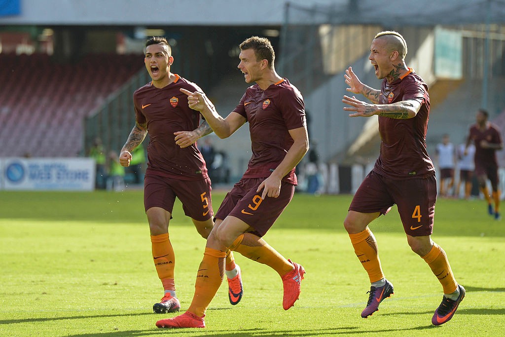 Napoli_Roma_Dzeko