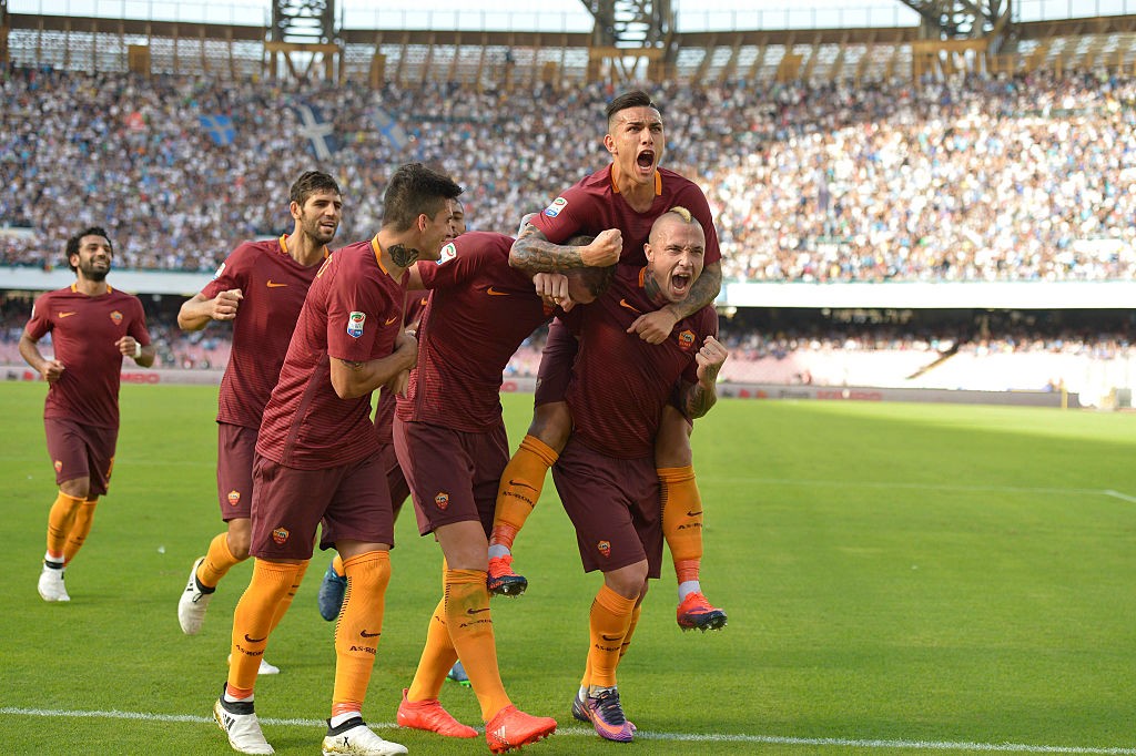 Napoli_Roma_dzeko_paredes_perotti_nainggolan