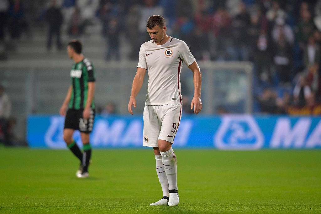 Sassuolo_Roma_dzeko