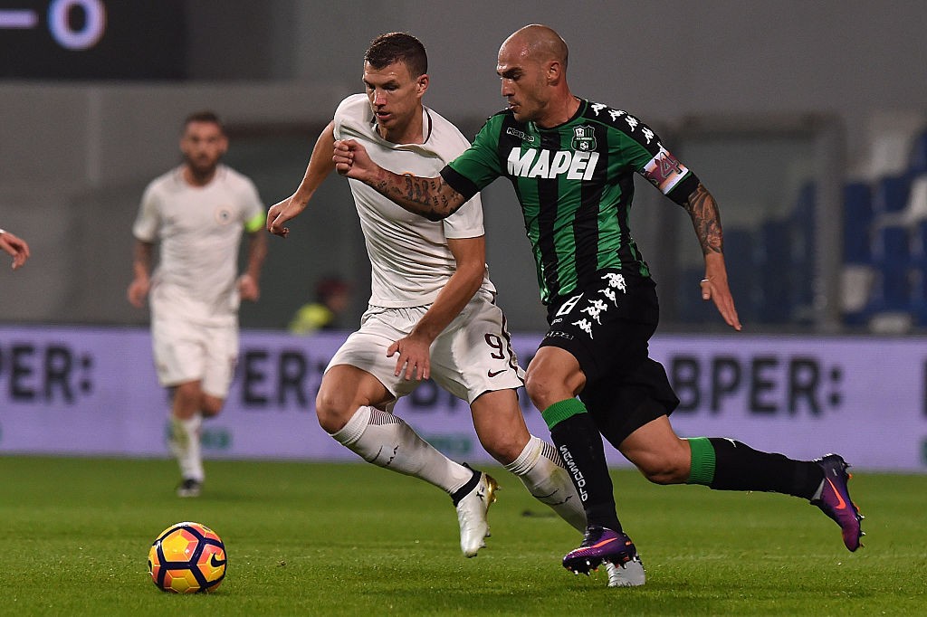 Sassuolo_Roma_dzeko