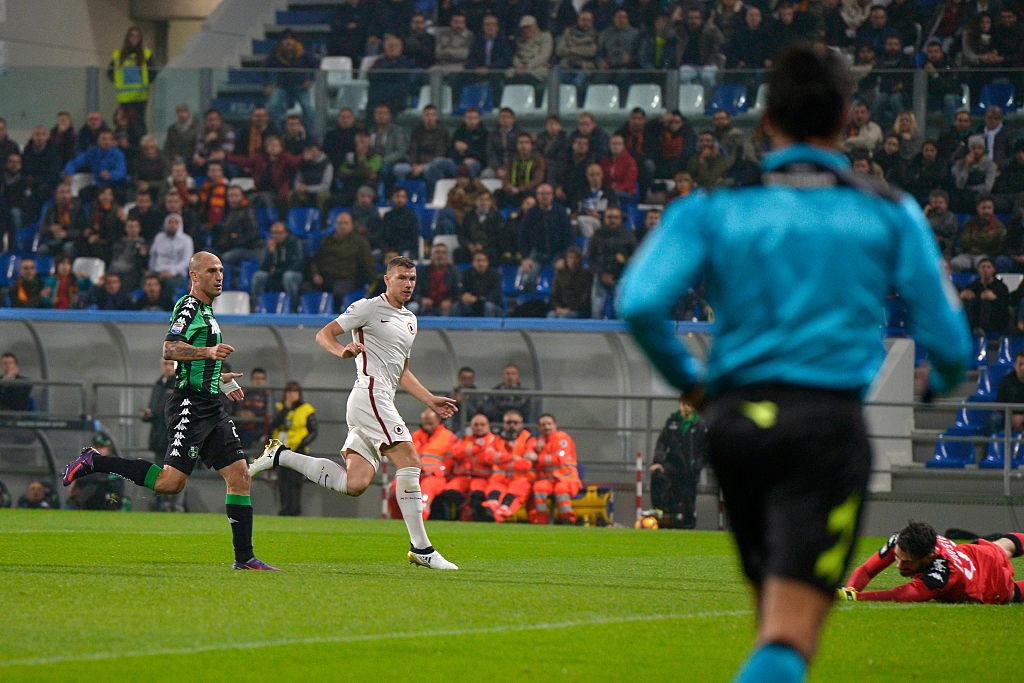 Sassuolo_Roma_dzeko