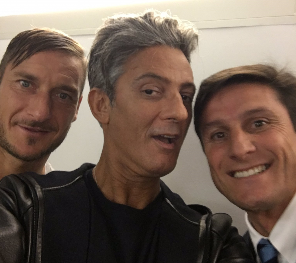 fiorello totti zanetti roma inter