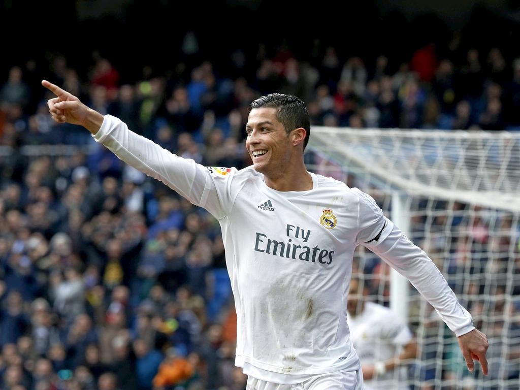 Ronaldo esulta dopo il gol