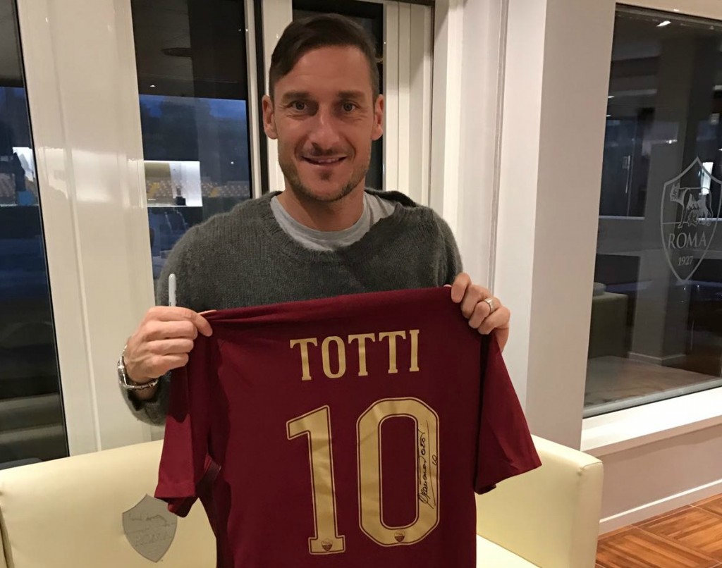 totti maglia derby