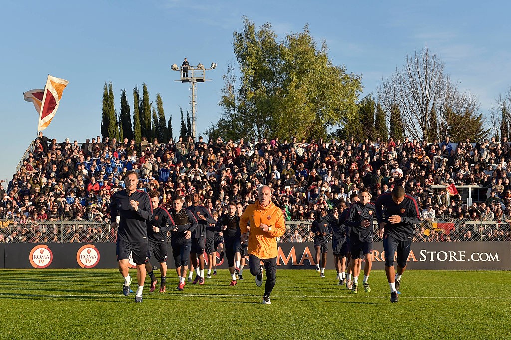 AS Roma Training Session