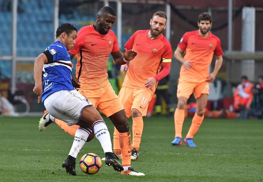 Sampdoria_Roma_ruediger_derossi