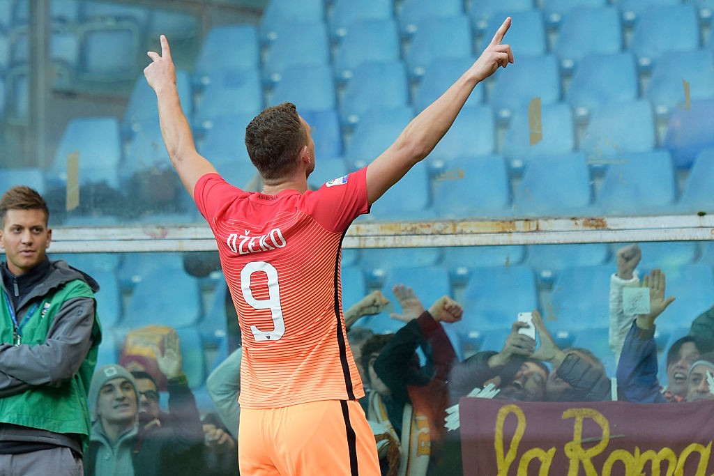 Sampdoria_Roma_Dzeko