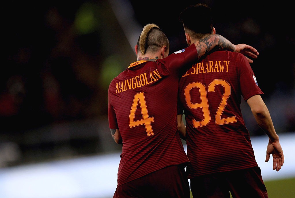 Roma_Sampdoria_Coppa_Italia_nainggolan_ElShaarawy