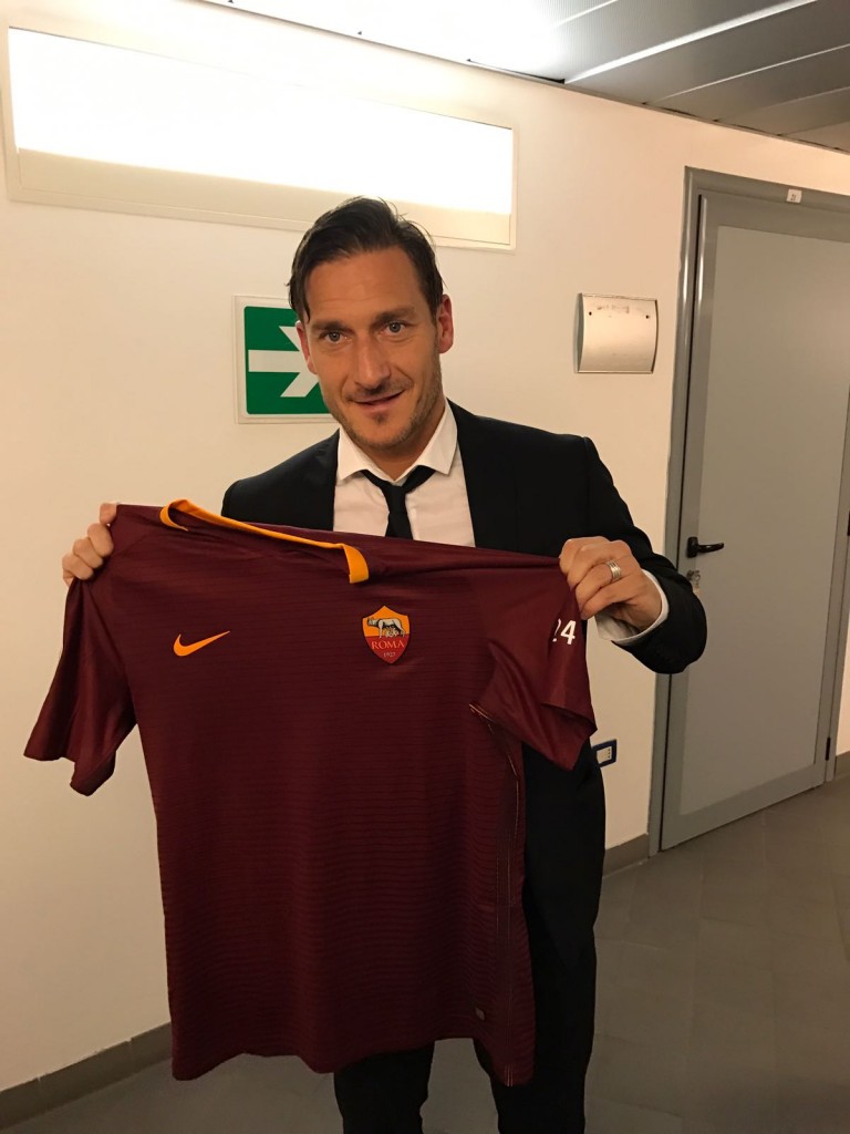 totti florenzi maglia social