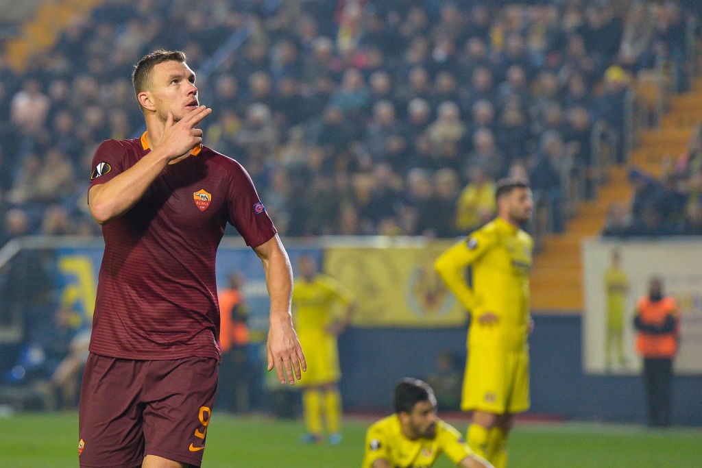 Villarreal_Roma_dzeko
