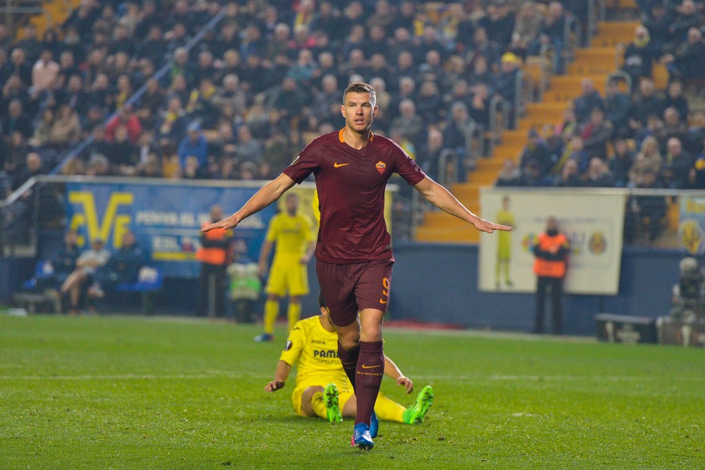 Villarreal_Roma_dzeko