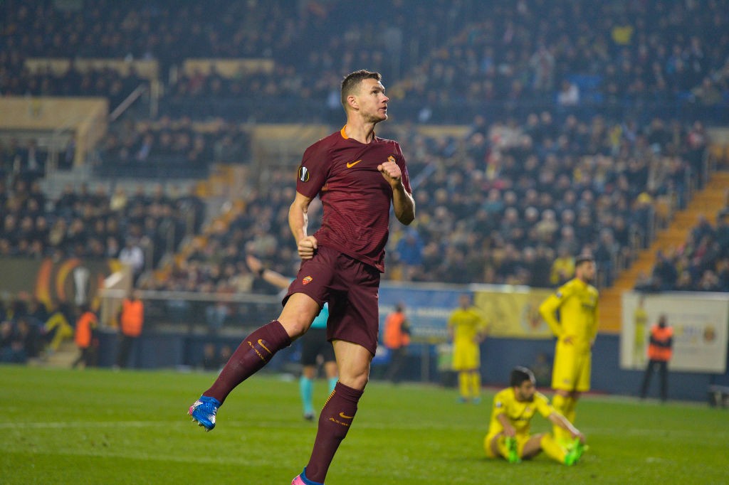 Villarreal_Roma_dzeko