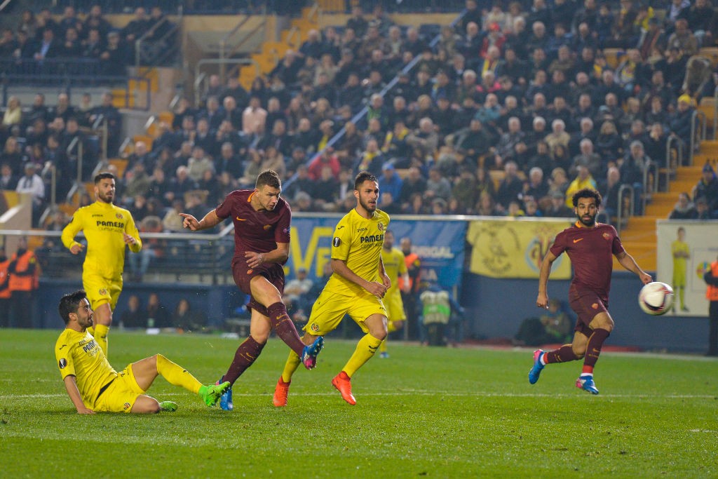 Villarreal_Roma_dzeko