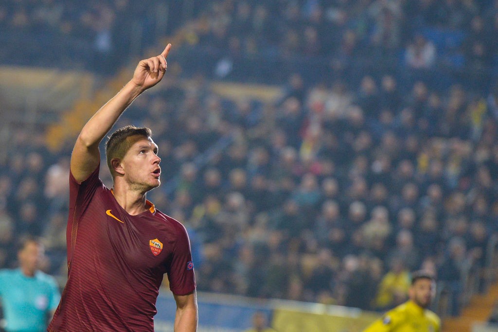 Villarreal_Roma_dzeko