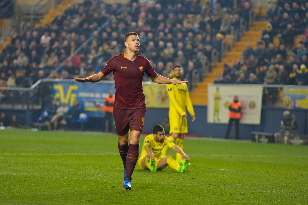 Villarreal_Roma_dzeko