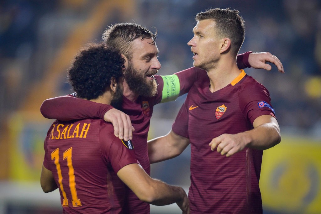 Villarreal_Roma_derossi_Dzeko_Salah