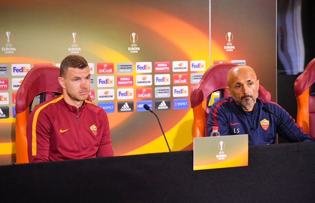conferenza_roma_lione_Spalletti_Dzeko_14
