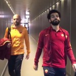 salah partenza fiumicino
