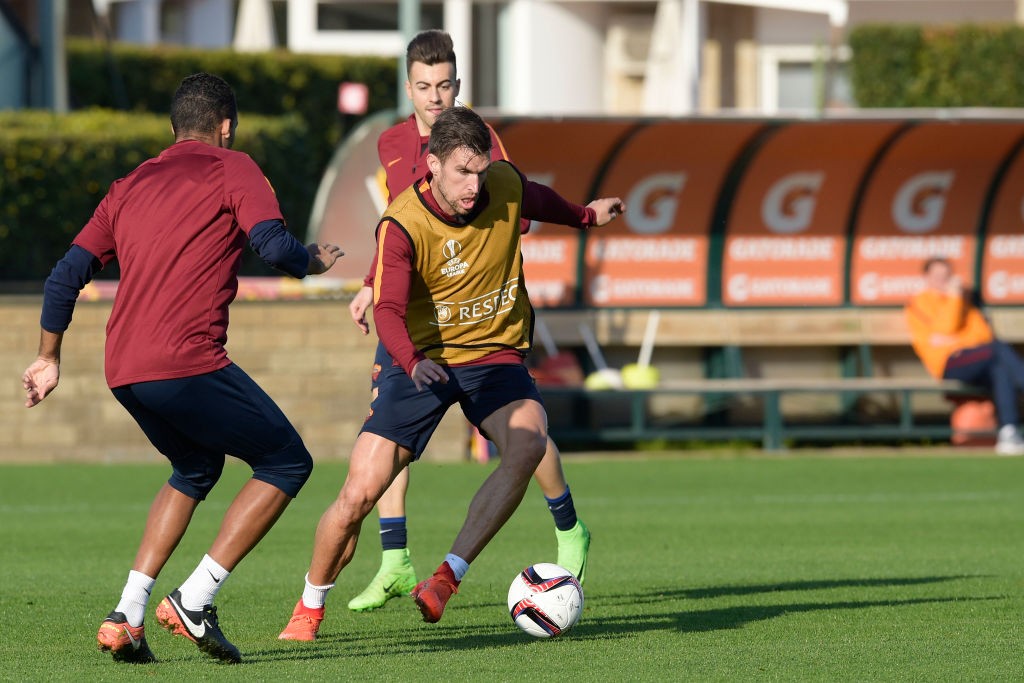 Roma_Lione_Rifinitura_Trigoria_Strootman