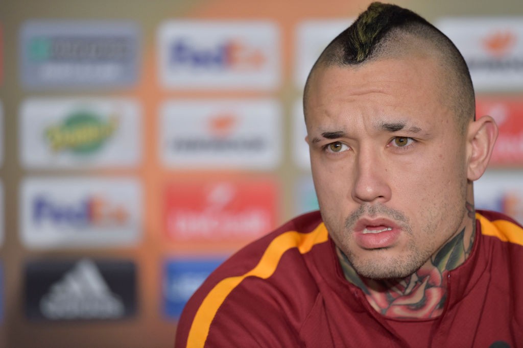 Lione_Roma_Conferenza_Stampa_Spalletti_Nainggolan