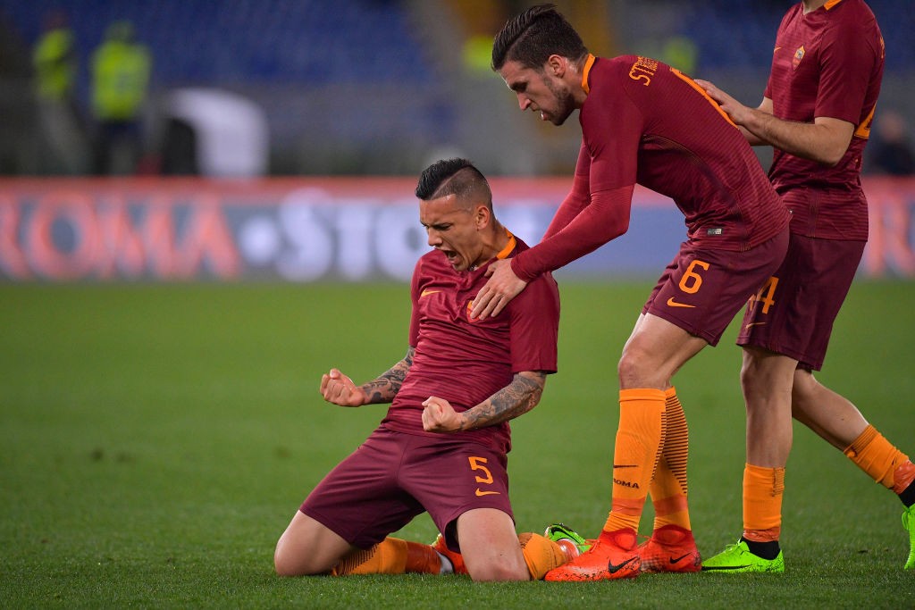 Roma_Sassuolo_paredes_Strootman
