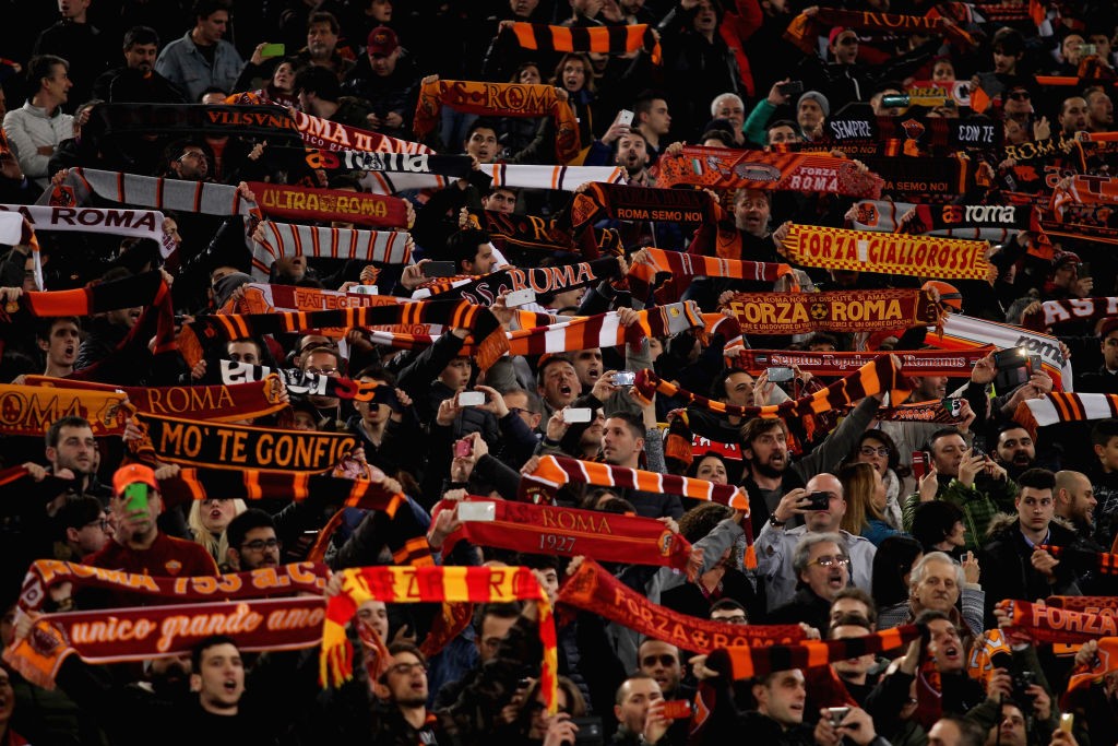 Roma_Lione_tifosi