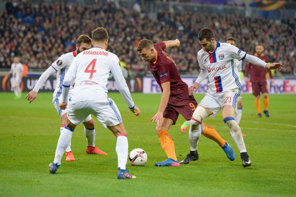 Lione_Roma_dzeko