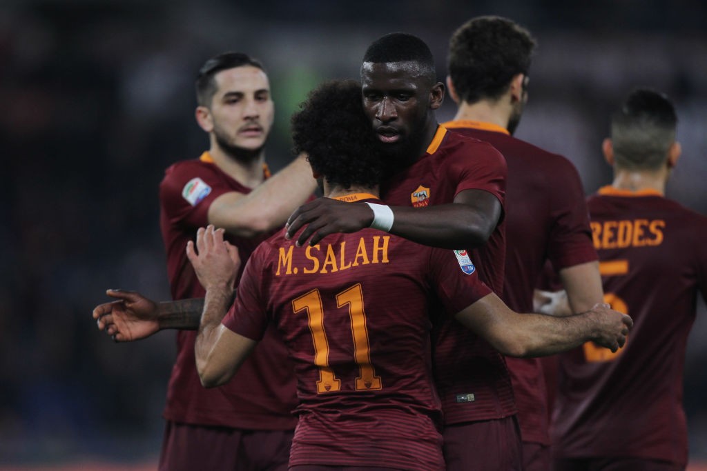 Roma_Sassuolo_salah_Ruediger