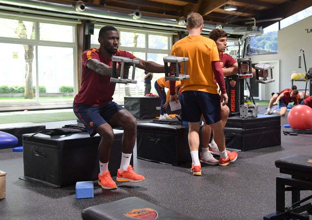 Allenamento_Trigoria_ ruediger