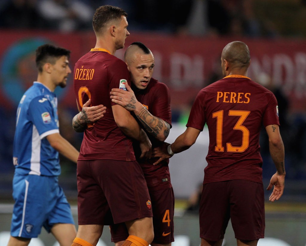 Roma_Empoli_dzeko_nainggolan