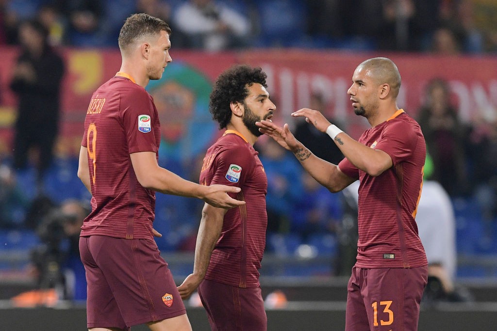 Roma_Empoli_dzeko_peres_salah