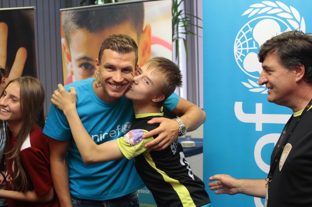 Dzeko unicef