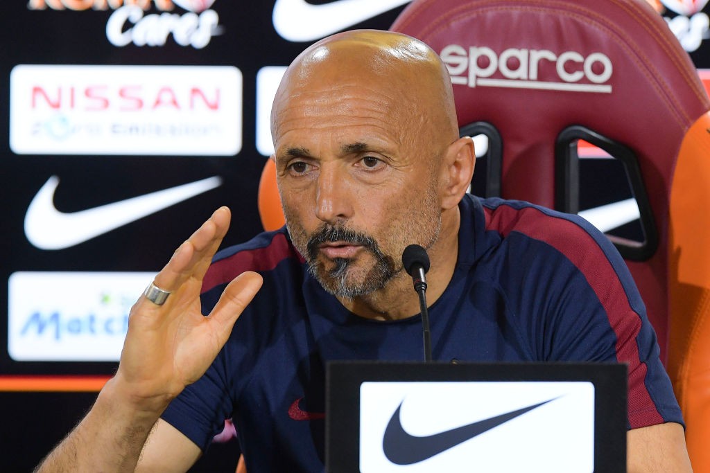 Conferenza Spalletti Milan-Roma