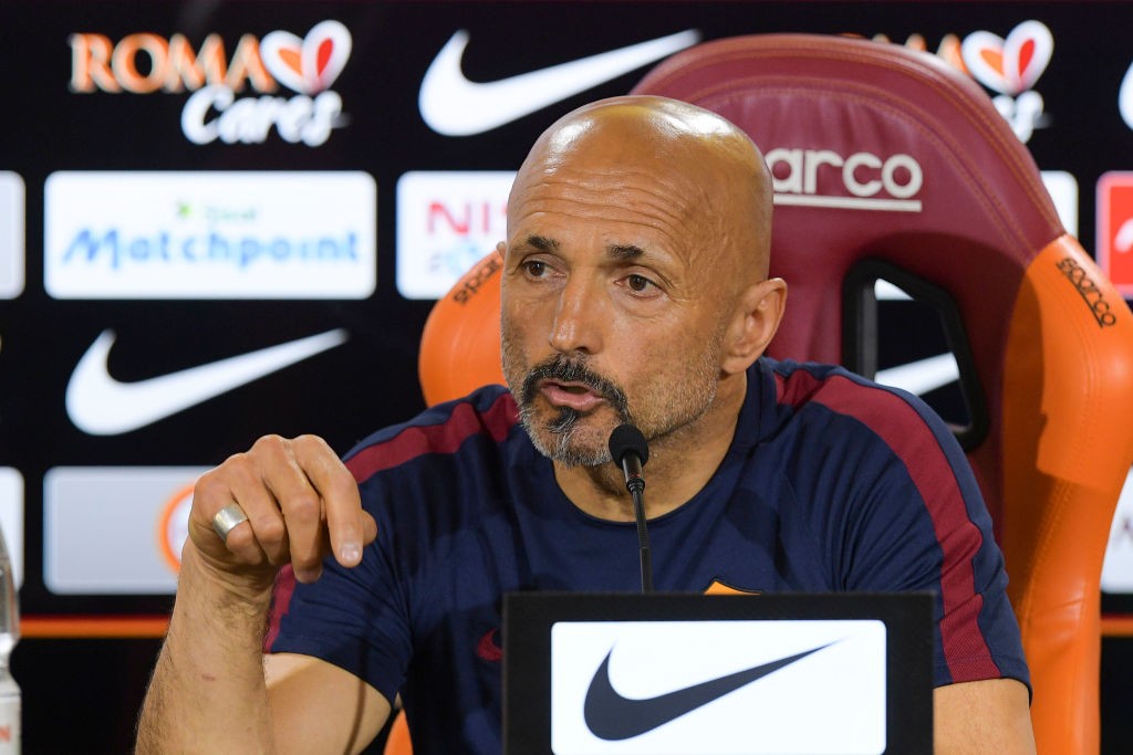 Conferenza Spalletti Milan-Roma
