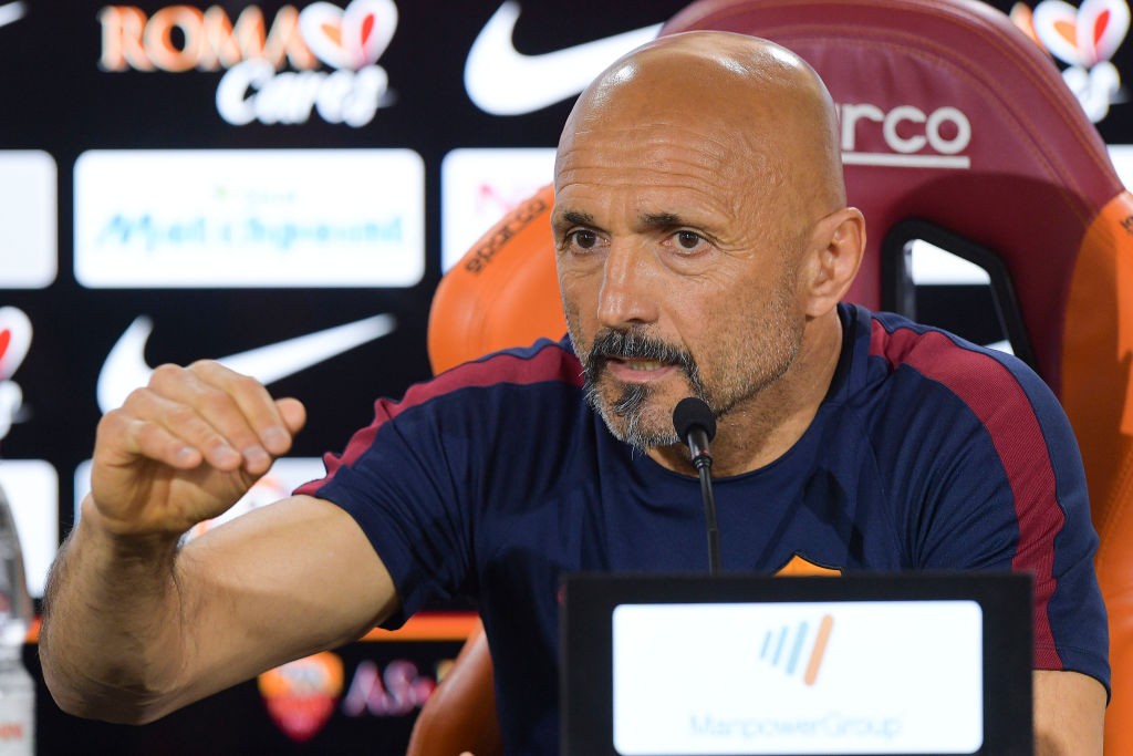 Conferenza Spalletti Milan-Roma