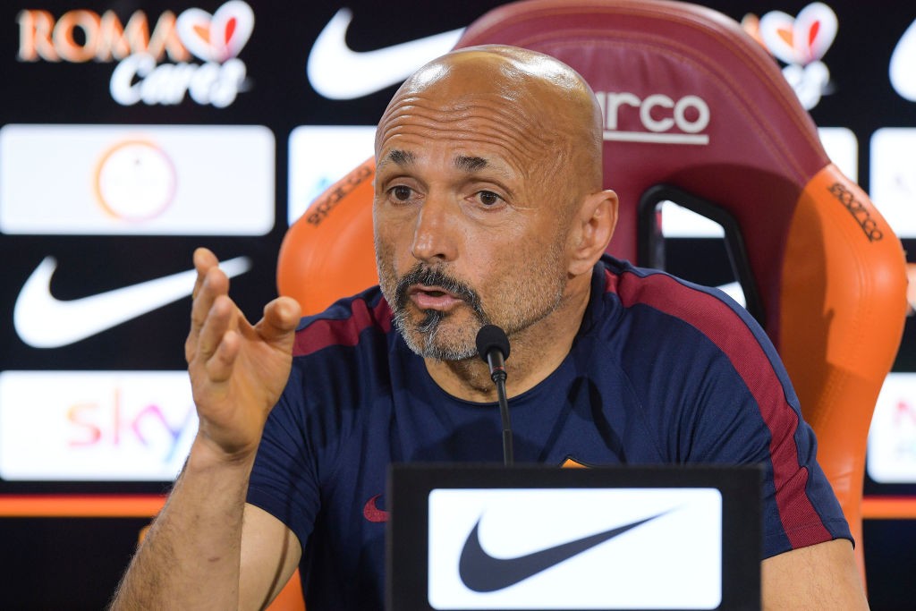 Conferenza Spalletti Milan-Roma