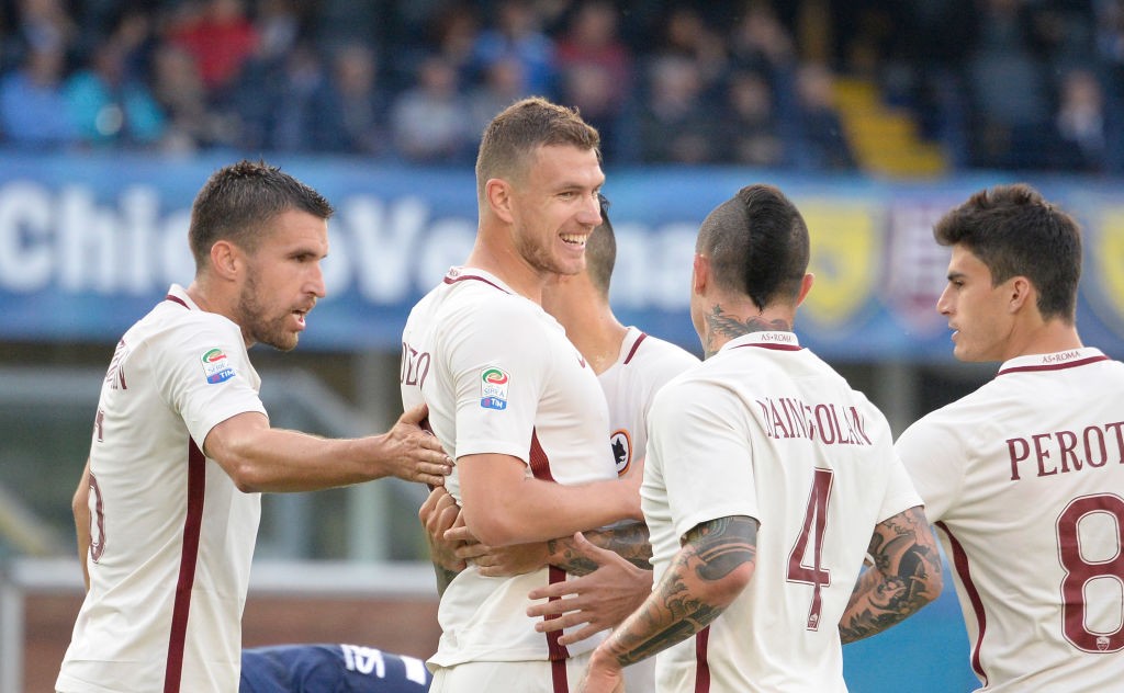 Chievo_Roma_dzeko