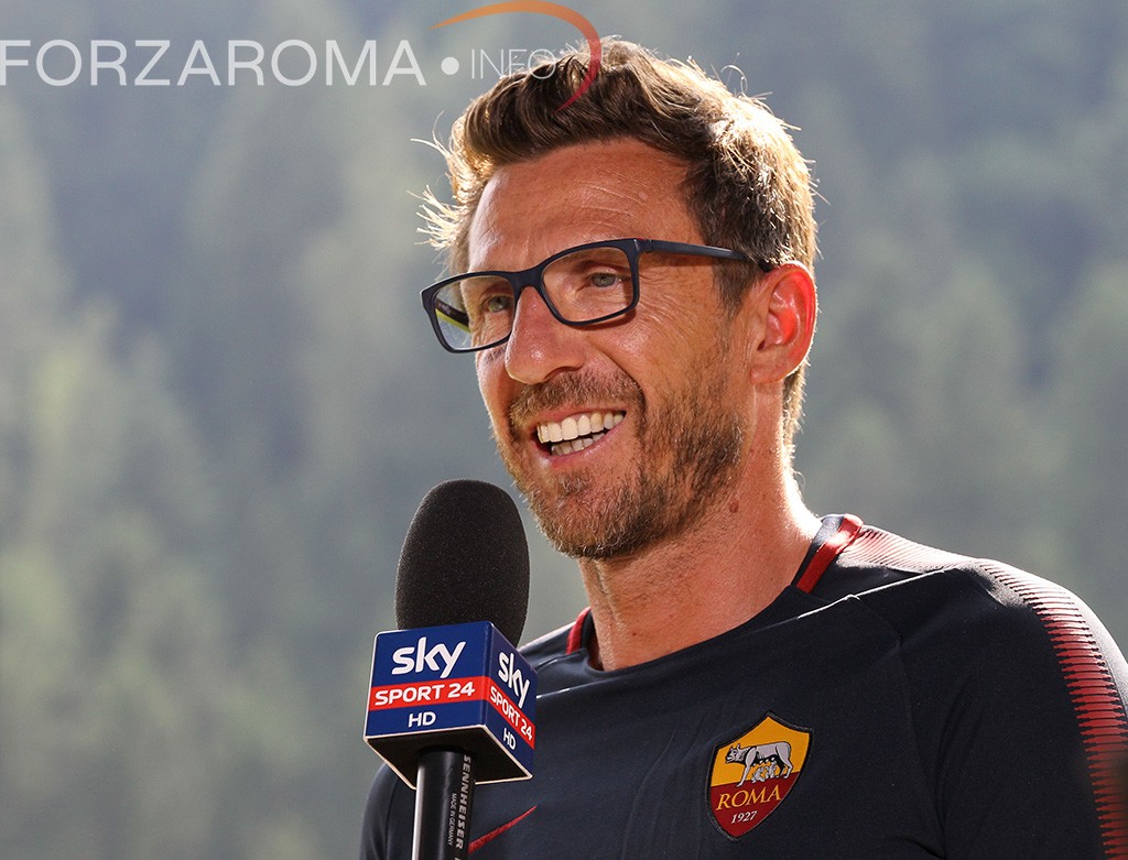Pinzolo 10.7.17   Nella foto:   DI FRANCESCO INTERVISTATO(Foto Gino Mancini)
