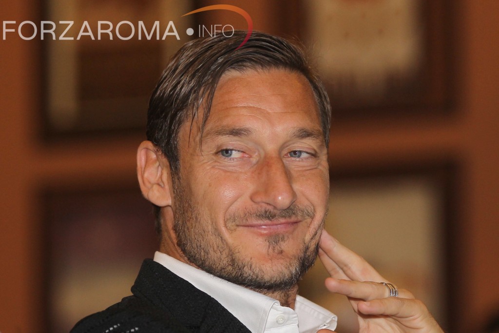 Nella foto:    FRANCESCO TOTTI(Foto Gino Mancini)